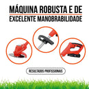 Guadaña Inalámbrica con 2 Baterías para Jardinería y Paisajismo