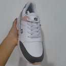 Zapatillas Skechers para Mujer en Blanco y Rosa, Estilo Urbano