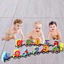 Tren Didáctico de Números Magnético para Aprendizaje Temprano