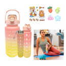 Trío Motivacional: Termos Botellas de Hidratación 2L, 1L y 330ml