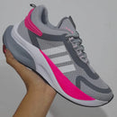 Tenis Adidas Bounce para Dama en Gris y Rosa: Estilo y Comodidad
