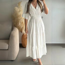 Vestido Largo Elegante para Mujer - Estilo Sofisticado y Clásico