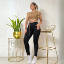 Conjunto Deportivo Balenciaga: Blusa y Leggins Suplex
