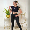 Conjunto Deportivo Balenciaga: Blusa y Leggins Suplex