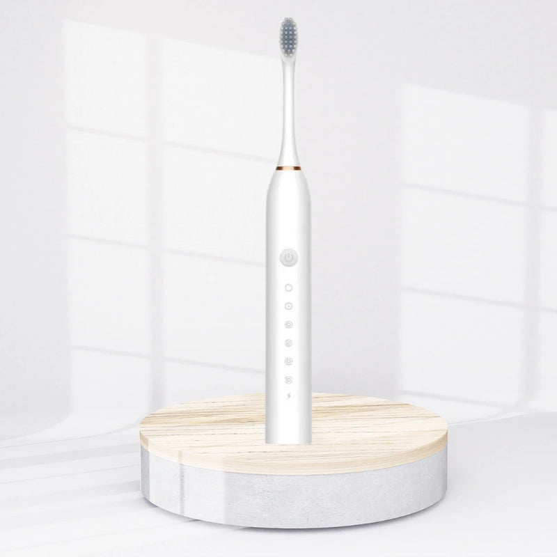 Cepillo de Dientes Eléctrico Recargable de Alta Frecuencia