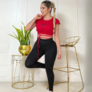 Conjunto Deportivo Balenciaga: Blusa y Leggins Suplex