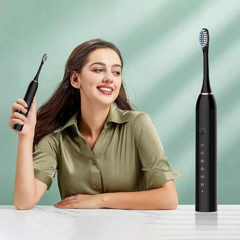 Cepillo de Dientes Eléctrico Recargable de Alta Frecuencia