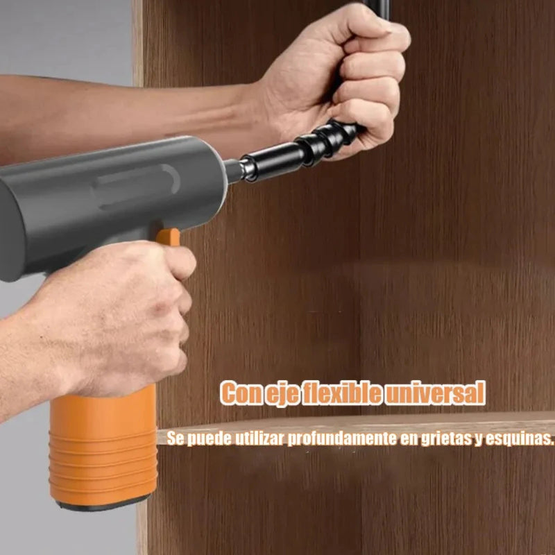 Taladro y Destornillador Eléctrico Inalámbrico con Carga USB