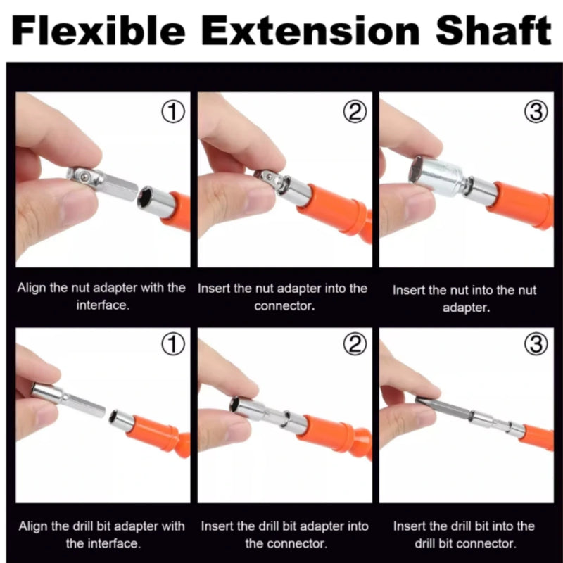 Taladro Percutor Inalámbrico 12V con Kit Completo de Herramientas