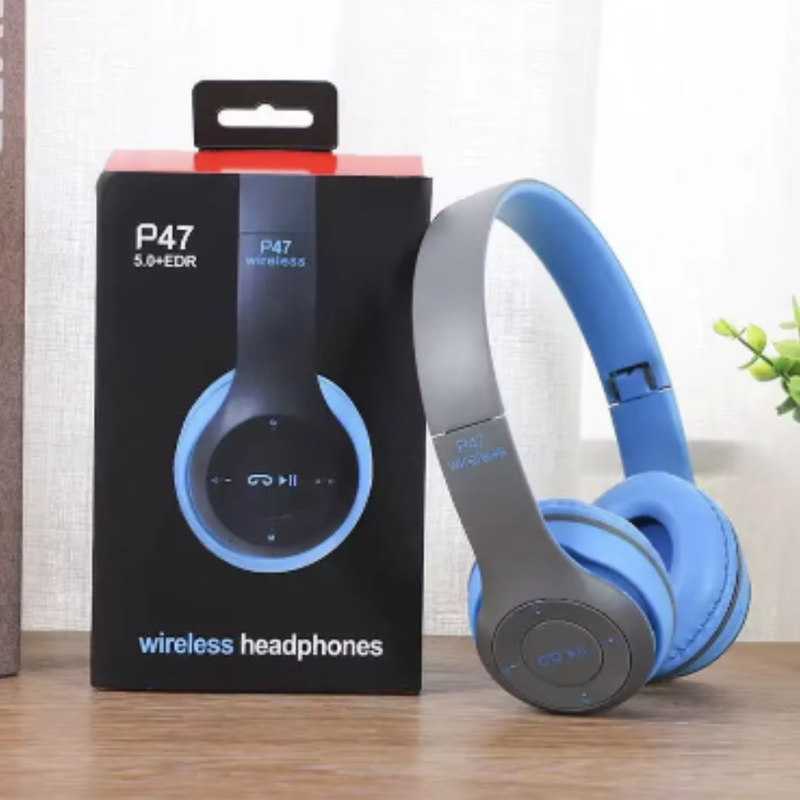 Audífonos Inalámbricos Bluetooth P47: Sonido en Libertad