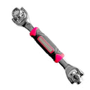 Llave Multiusos 48 en 1 con Cabezal Giratorio para Hogar y Coche