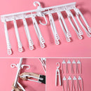 Gancho 8 en 1 Plegable para Máxima Organización de Ropa