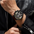 Reloj Curren 8329 Original: Cronógrafo Ejecutivo en Acero y Cuero