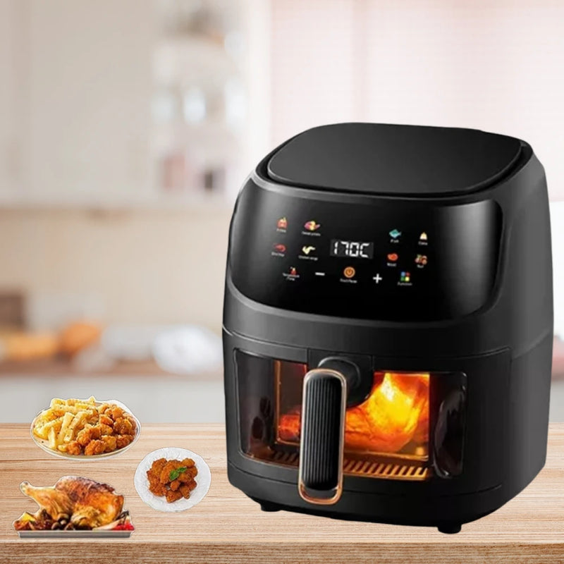 Freidora Digital de 10 Litros con Control de Temperatura