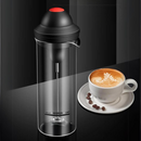 Espumador Batidor de Leche Eléctrico Portátil Con Taza De Vidrio - Bebidas Cremosas al Instante