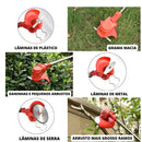 Guadaña Inalámbrica con 2 Baterías para Jardinería y Paisajismo