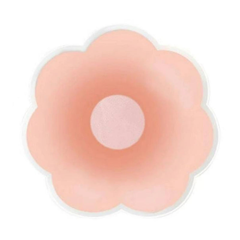 Cubre Pezones de Pétalo en Silicona Adhesiva - Rosa Nude