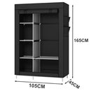 Armario Desarmable Multifuncional con Cubierta Antipolvo