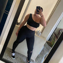 Leggings Deportivos con Detalles de Huecos para Mujer