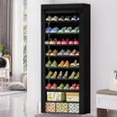 Zapatera de 9 Niveles con Cajones para 27 Pares