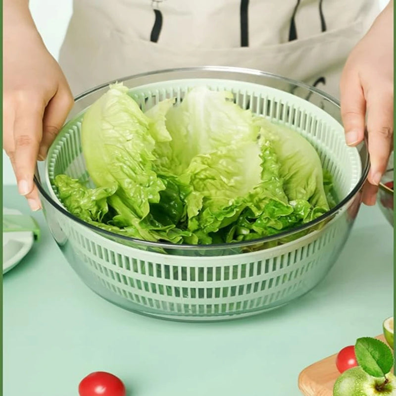 Escurridor y Cortador de Verdura 2 en 1: Eficiencia en tu Cocina