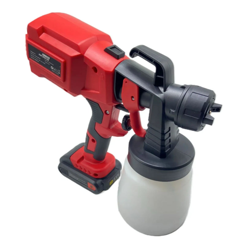 Pistola de Pintura Inalámbrica 21V – Precisión y Movilidad