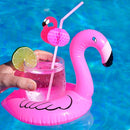 Set de 6 Flotadores Portavasos Tropicales para Piscina