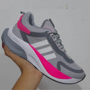 Tenis Adidas Bounce para Dama en Gris y Rosa: Estilo y Comodidad