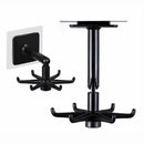 Gancho Giratorio 360° Adhesivo para Ambientes Húmedos