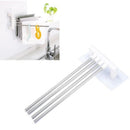 Soporte Giratorio de Acero Inoxidable para Toallas con Ventosa