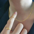 Cadena Bali en Oro Laminado: Elegancia y Durabilidad