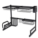 Organizador Seca Platos de 65cm en Acero Inoxidable y Aluminio