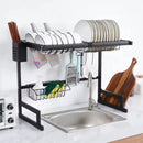 Organizador Seca Platos de 65cm en Acero Inoxidable y Aluminio