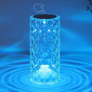 Innovadora Lámpara Ambiental 3D: Cristal LED Colores