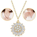 Collar Giratorio de Girasol: Amor y Alegría para Mujeres