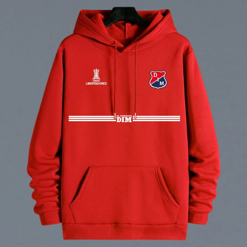 Buzo Unisex Independiente Medellín con Logo Bordado en Polialgodón