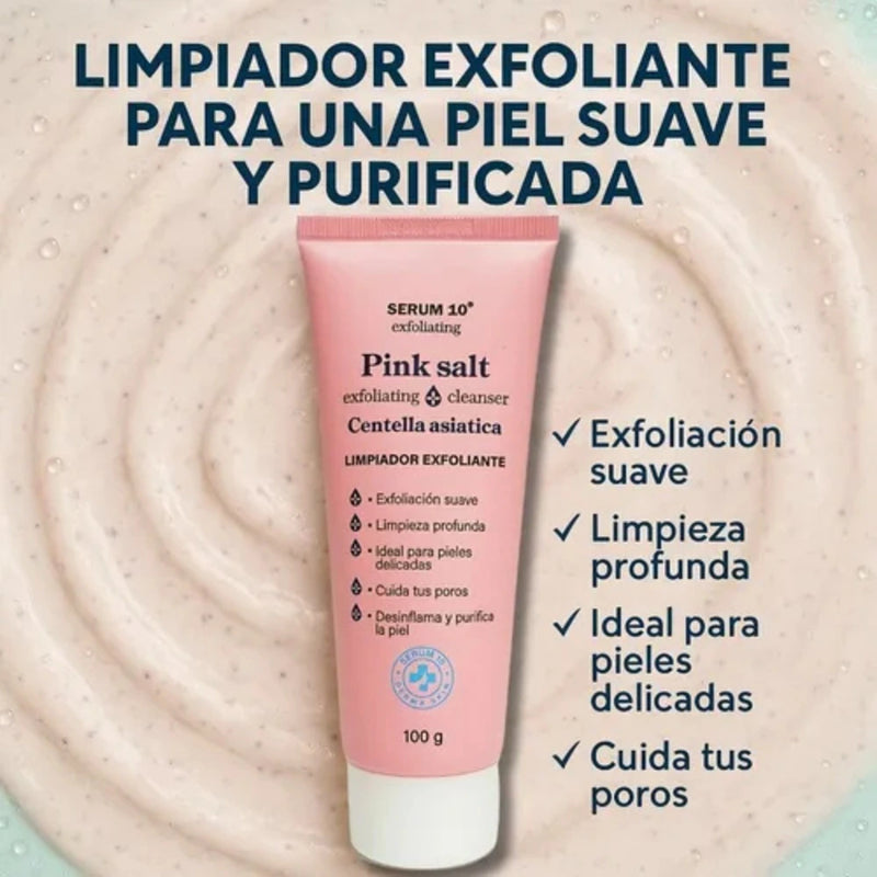 Jabón Exfoliante con Micro Partículas x2 - Limpieza Profunda
