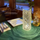 Innovadora Lámpara Ambiental 3D: Cristal LED Colores