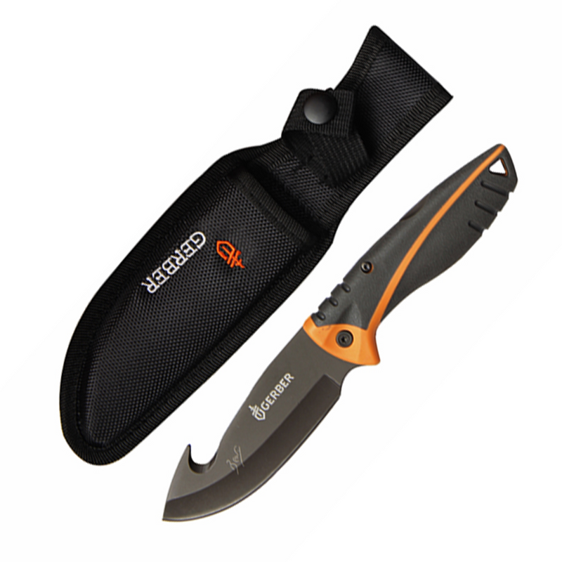 Cuchillo Táctico Supervivencia Camping Pesca Con Estuche: Compañero Esencial para Aventuras