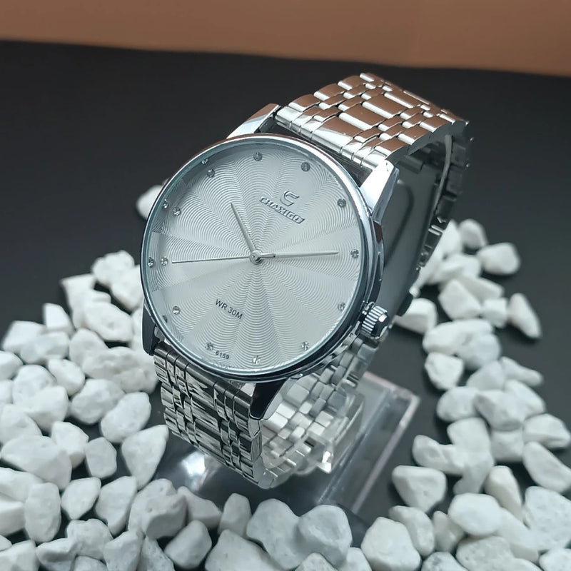 Reloj Chaxigo Metálico para Hombre – Resistente al Agua