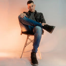 Botín de Cuero Genuino Velez Carnaza con Caja