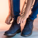 Botín de Cuero Genuino Velez Carnaza con Caja