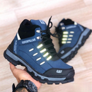 Bota de Seguridad Reflectiva CAT Work - con Suela Antideslizante