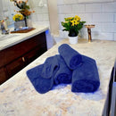 Set de 4 Toallas Elegantes de Alta Absorción y Toque Suave