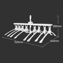 Gancho 8 en 1 Plegable para Máxima Organización de Ropa