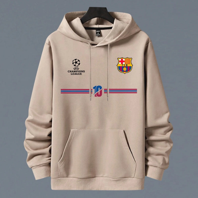 Buzo Unisex Barcelona con Logos Bordados y Diseño Exclusivo