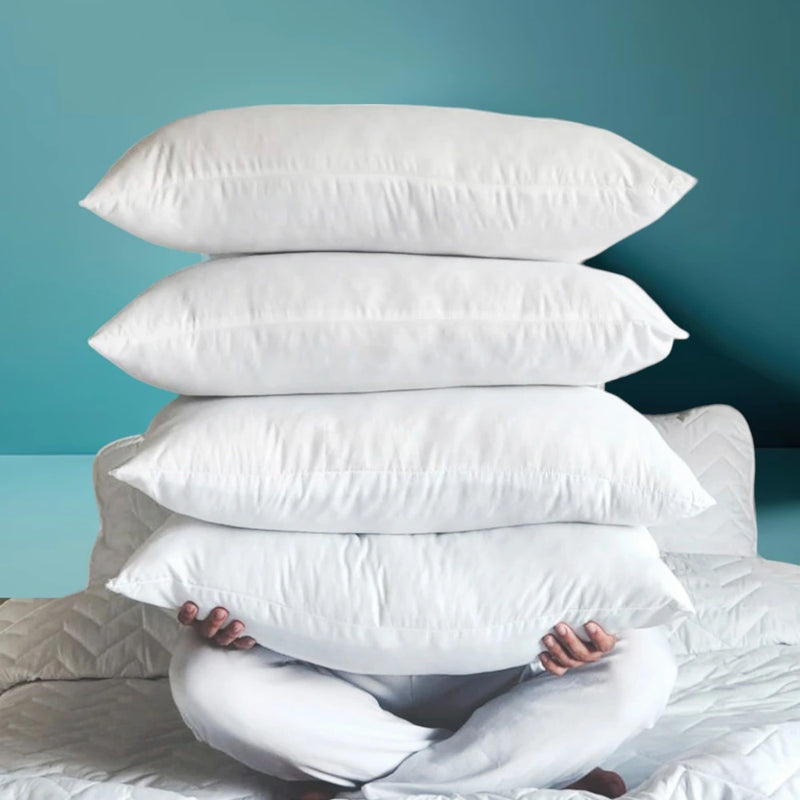 Almohadas Siliconadas Blancas - Confort Superior y Versátil