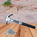 Martillo Tubular Pulido 16oz Zasc con Mango de Goma