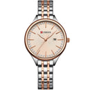 Reloj Curren 9099 Elegante para Mujer en Acero Inoxidable