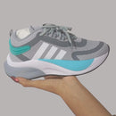 Adidas Bounce Gris Turquesa para Dama: Comodidad y Estilo